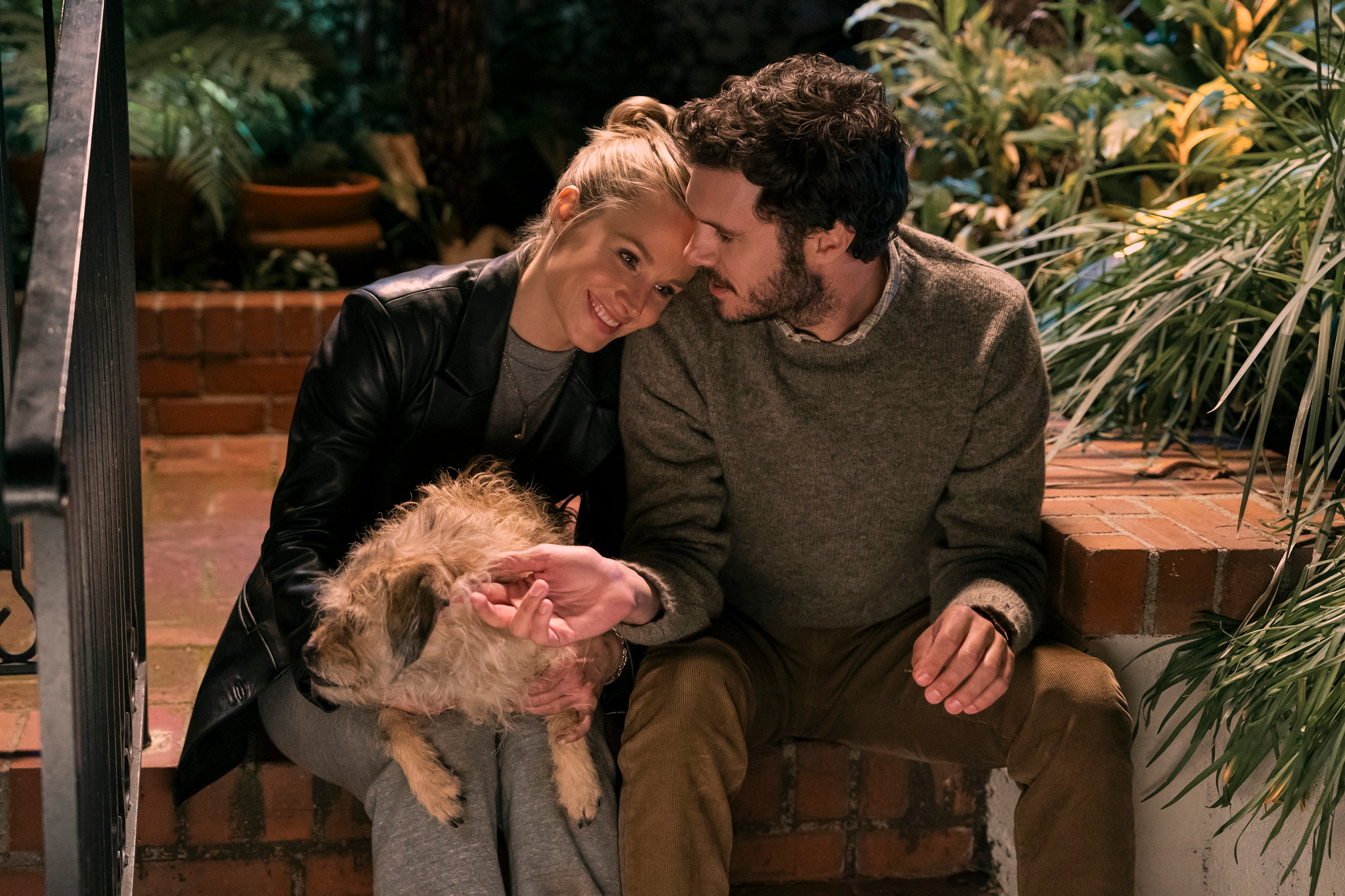 Kristen Bell and Adam Brody in 