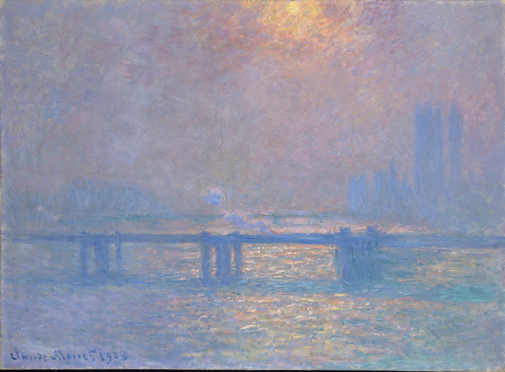 Claude Monet (1840-1926), Charing Cross Bridge, the Thames, 1903