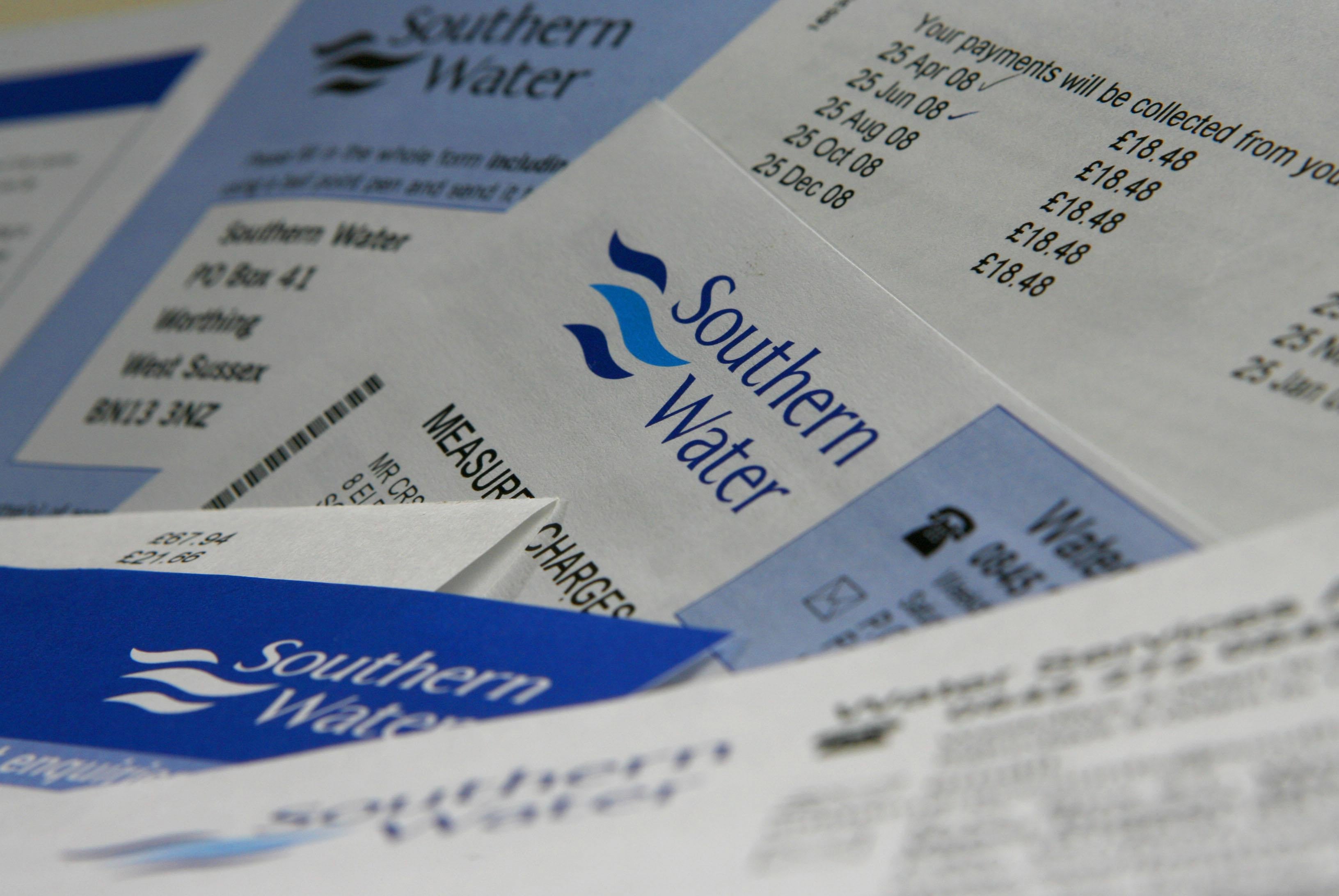 Southern Water is asking for the largest bill hike, a rise of 84 per cent (Chris Ison/PA)