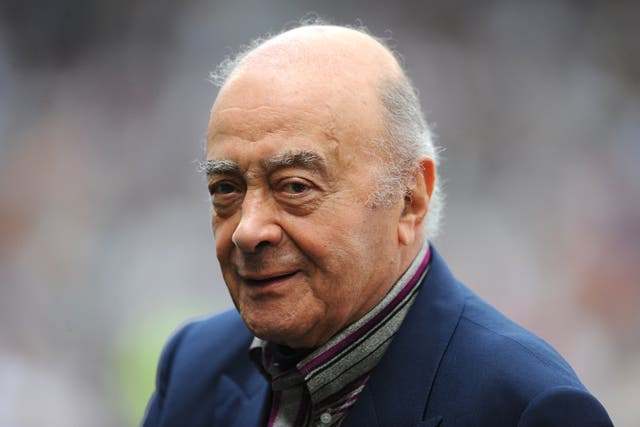 The Met said it was investigating a number of new allegations made against Mohamed Al Fayed (Anthony Devlin/PA)