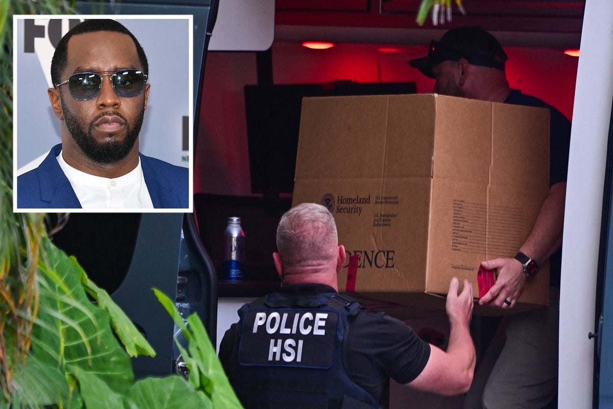 Diddy's lawyer offers bizarre explanation for the 1,000 bottles of baby oil  found in home raid | The Independent