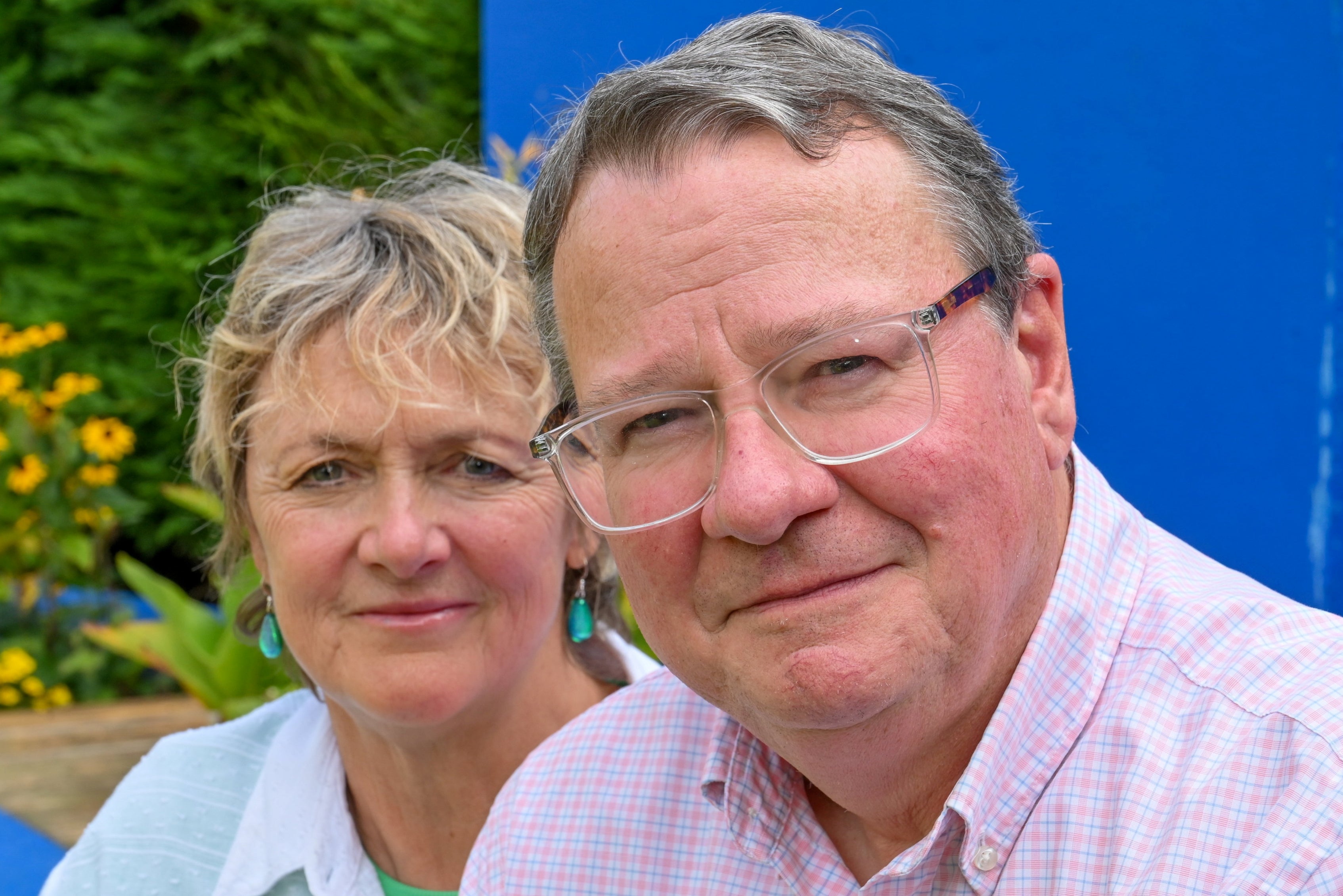 Shirley and Roland Cherry were on a dream holiday when the hippo attacked their canoe