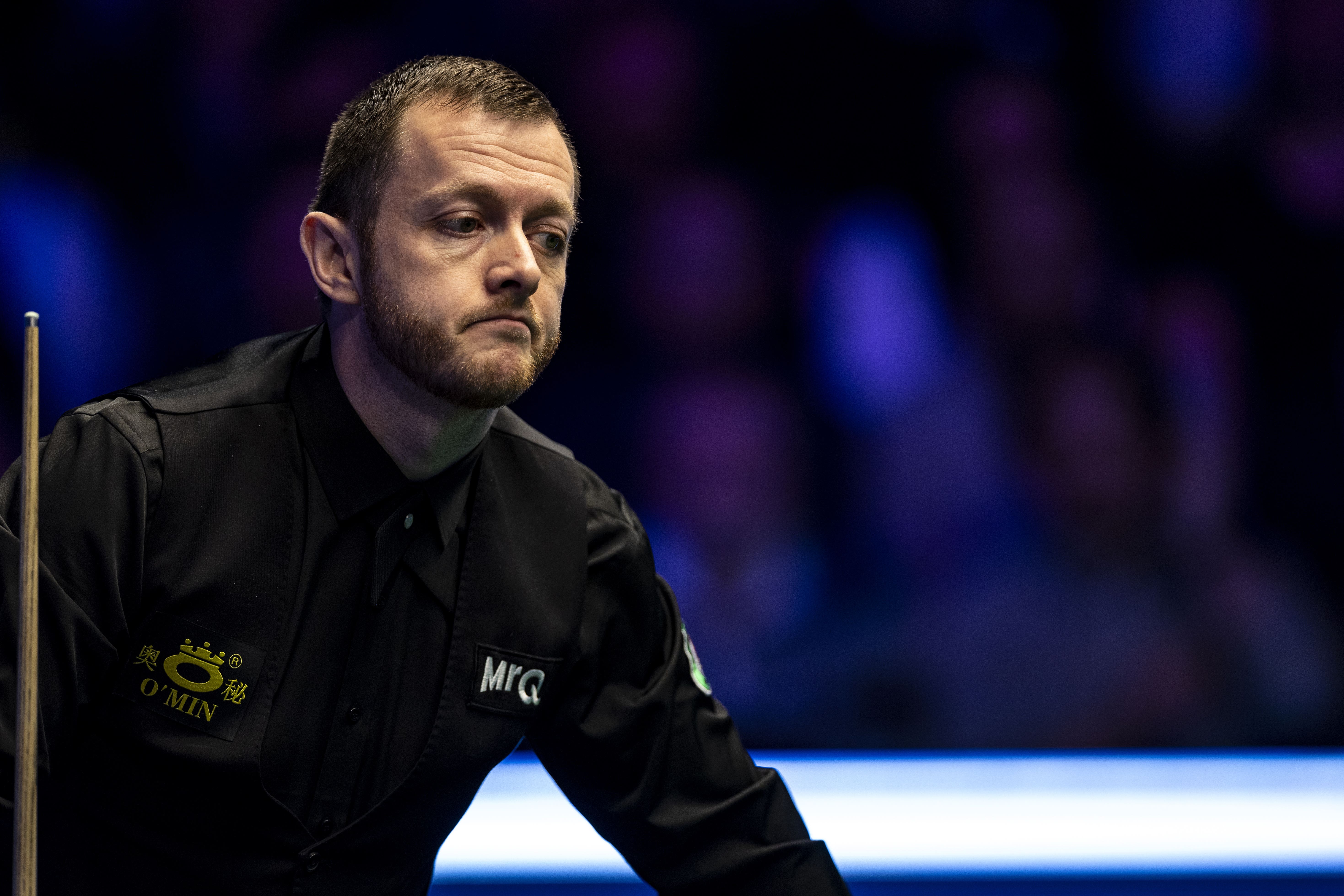 World number three Mark Allen had hit out at the “absolutely embarrassing” conditions in Cheltenham (Steven Paston/PA)