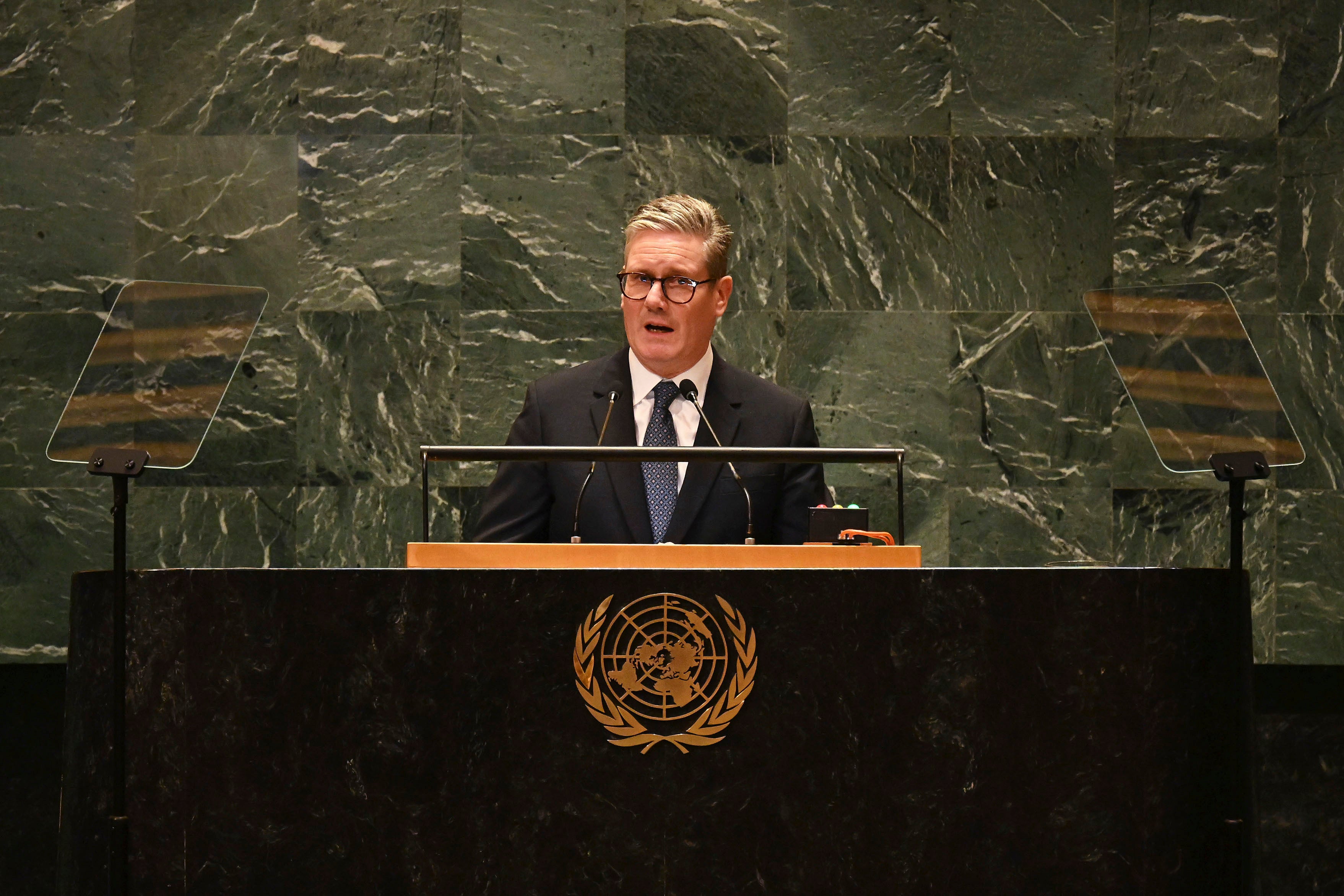 Sir Keir Starmer met with former president Donald Trump during his visit to New York for the United Nations General Assembly