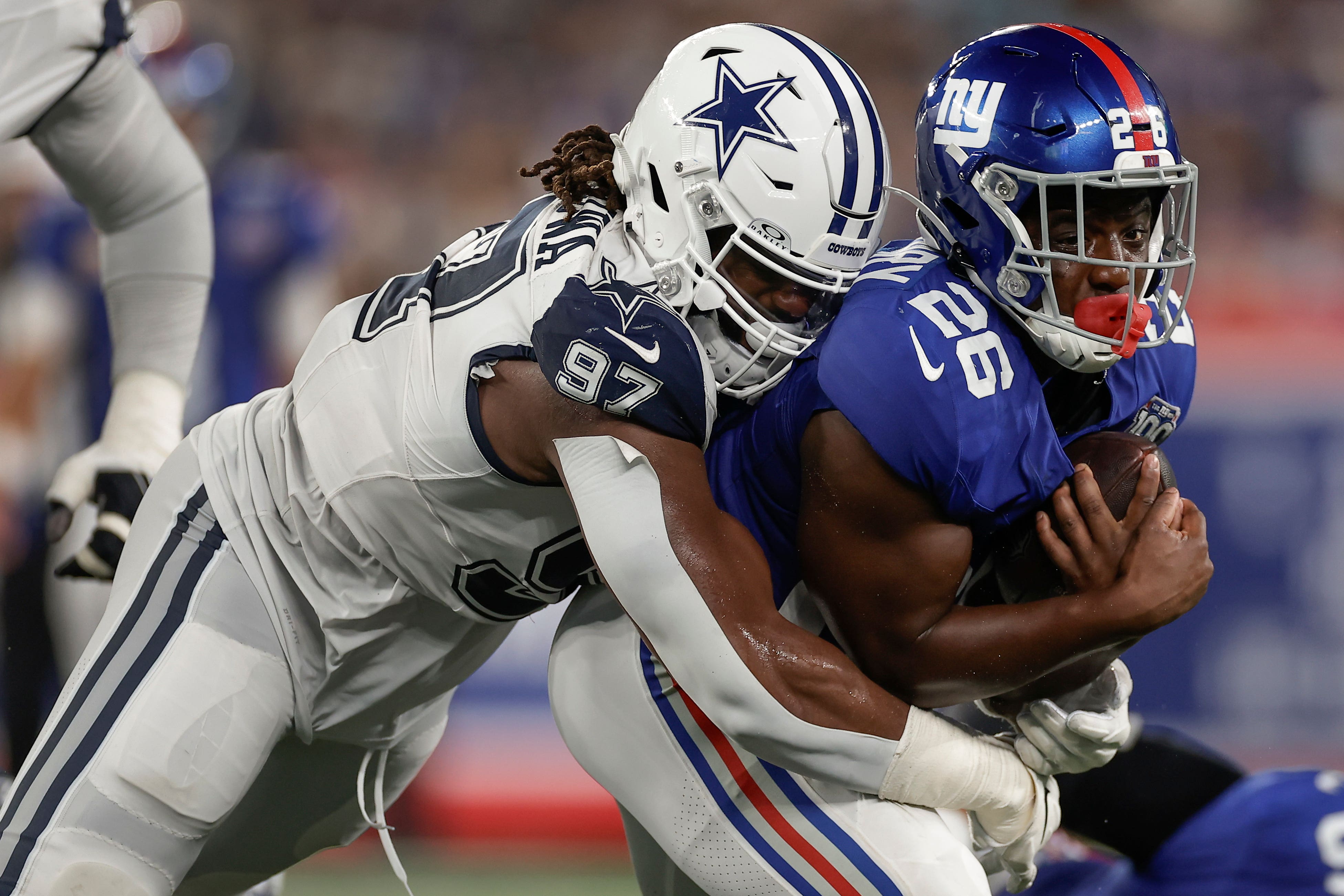 Image Osa Odighizuwa image beautiful - Dak Prescott leads Dallas Cowboys to 20-15 win over New York ...