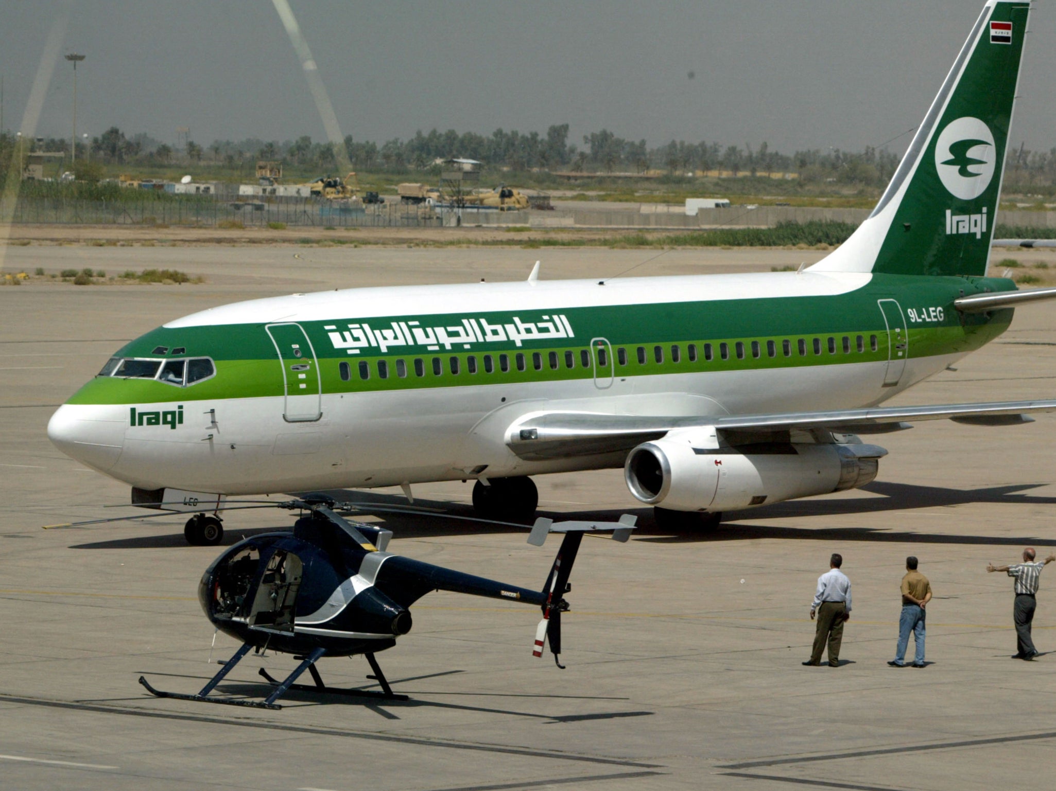 File. An Iraqi Airways plane