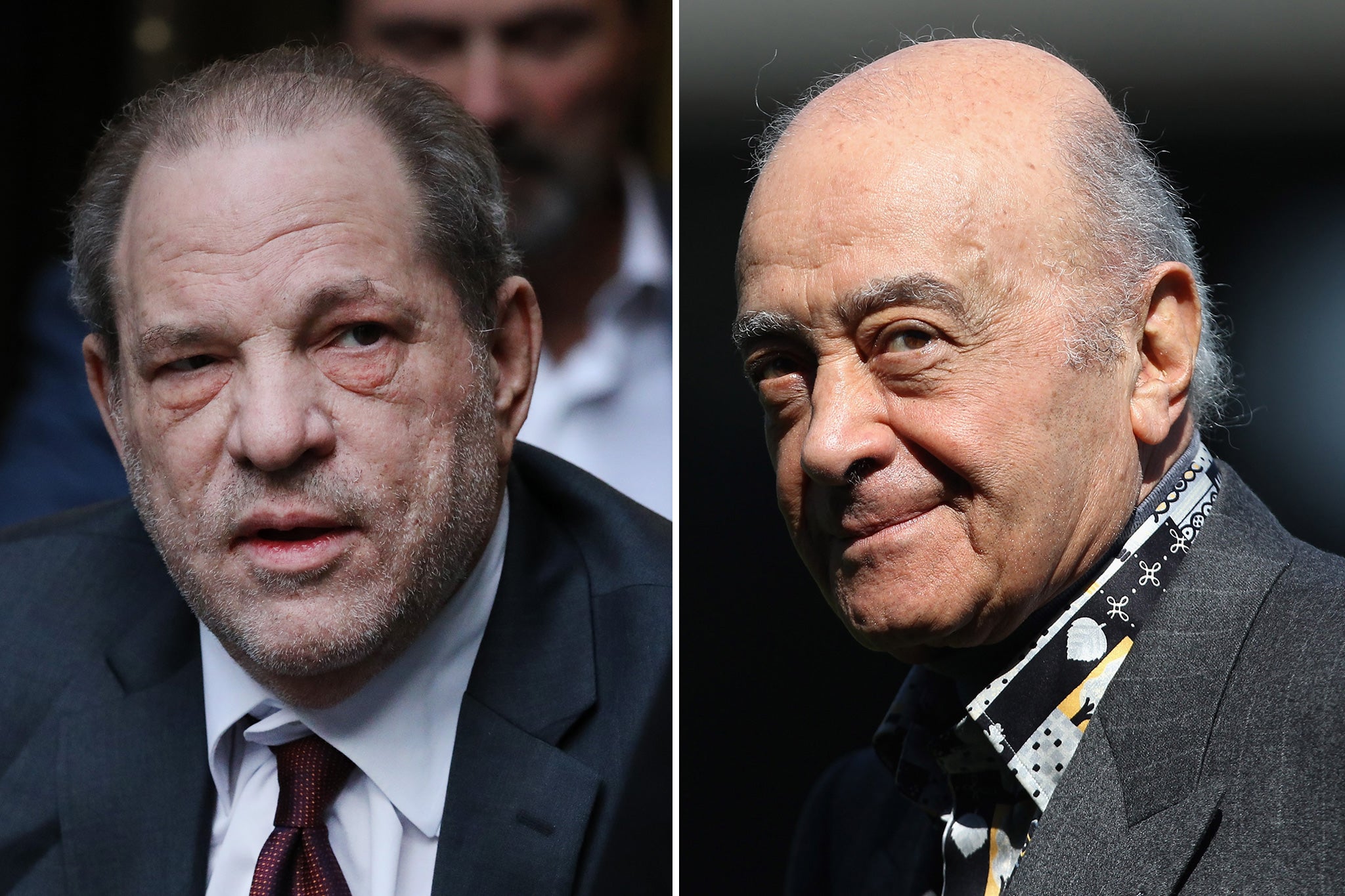 Fayed was compared to Harvey Weinstein by the legal team representing the survivors