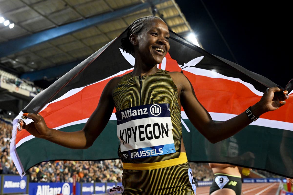 Gabby Thomas shocked but Faith Kipyegon stars again at inaugural women-only athletics meet