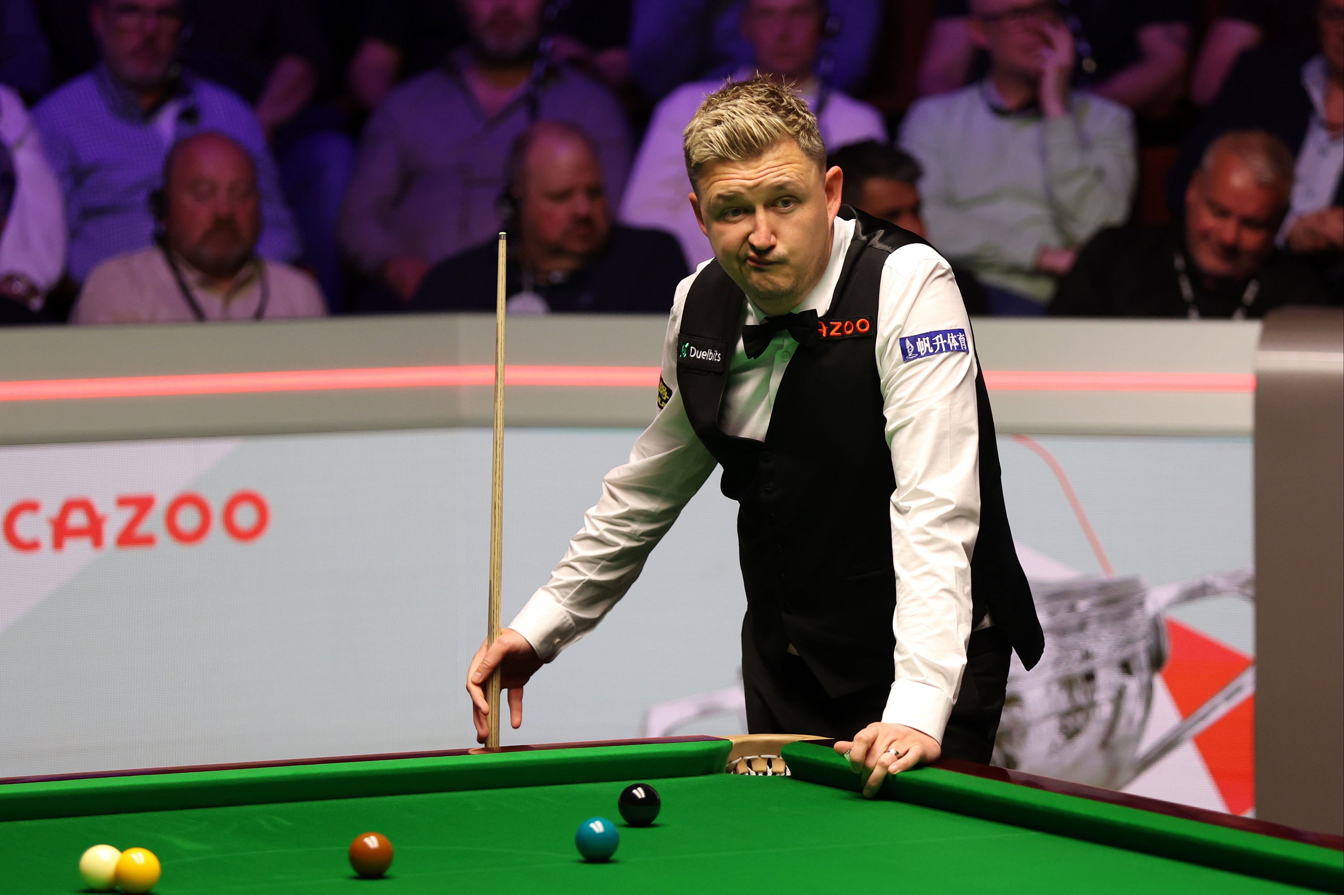 Kyren Wilson has been left fed up by perceived disrespect of his status as world champion