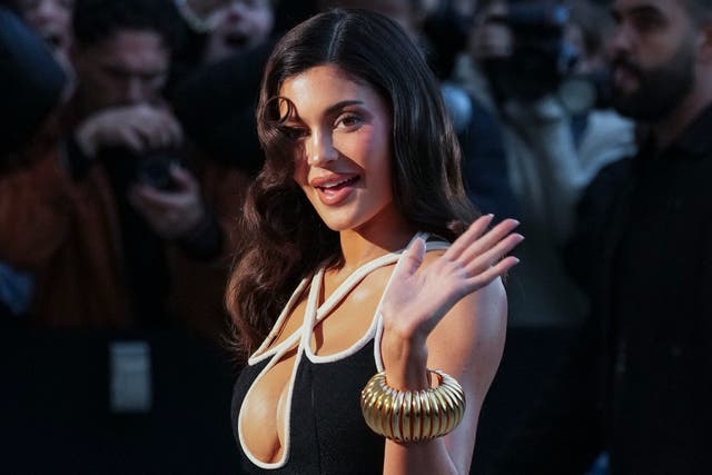 Kylie Jenner wowed in ready-to-wear Schiaparelli (Scott A Garfitt/AP)