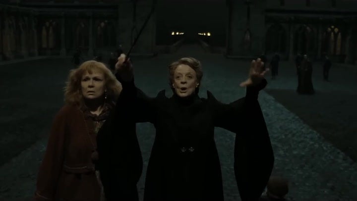 Dame Maggie interpretou a Professora McGonagall na franquia Harry Potter de JK Rowling