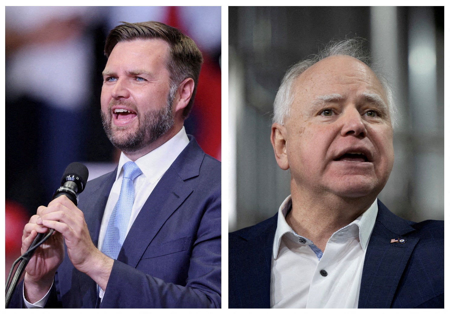 Tim Walz will attend a fundraiser in JD Vance’s Ohio hometown