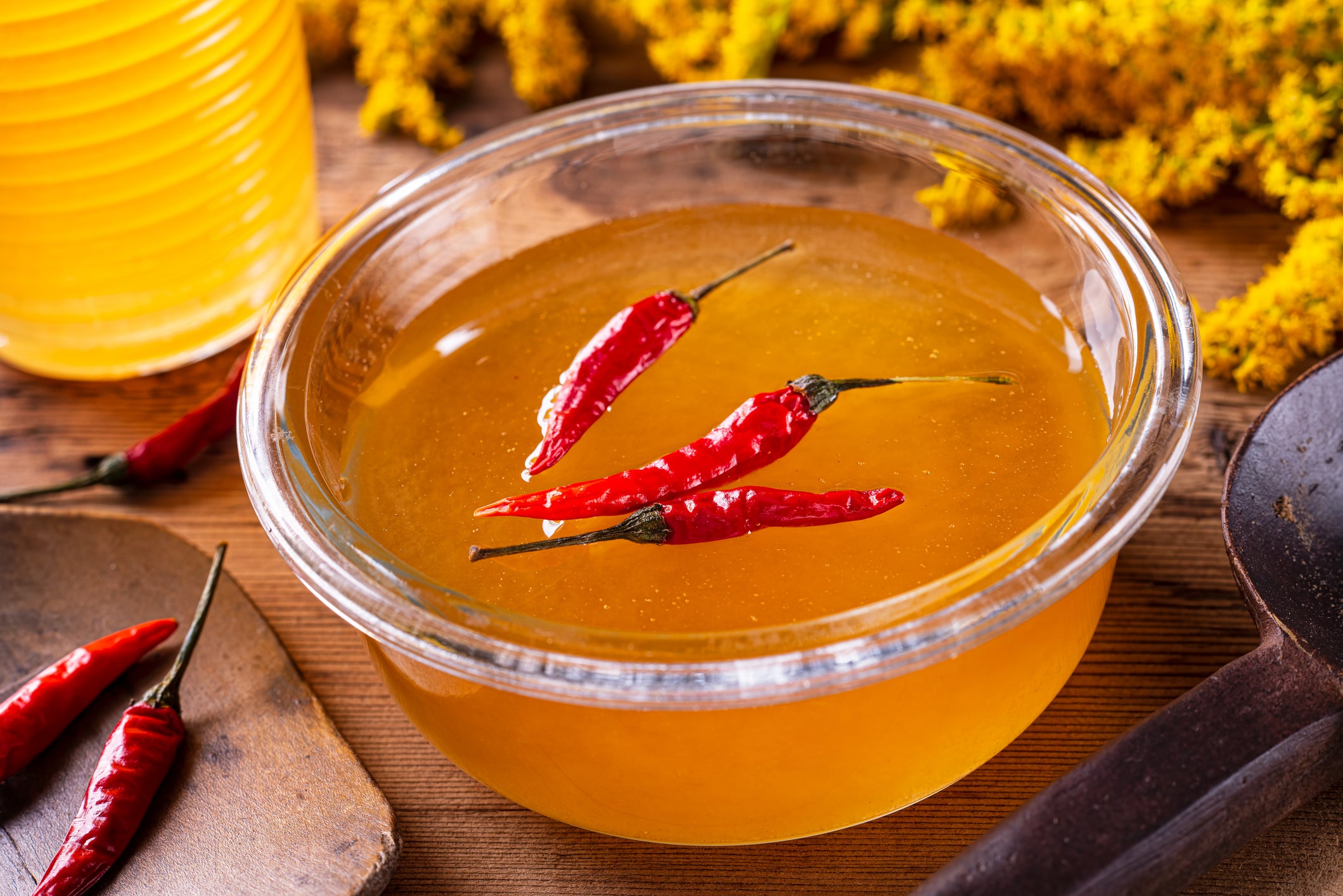 Chilli-infused honey originated in Brazil and was introduced to the UK food scene via New York