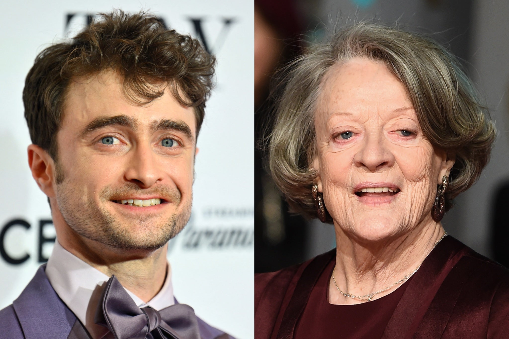 Daniel Radcliffe e Dama Maggie Smith