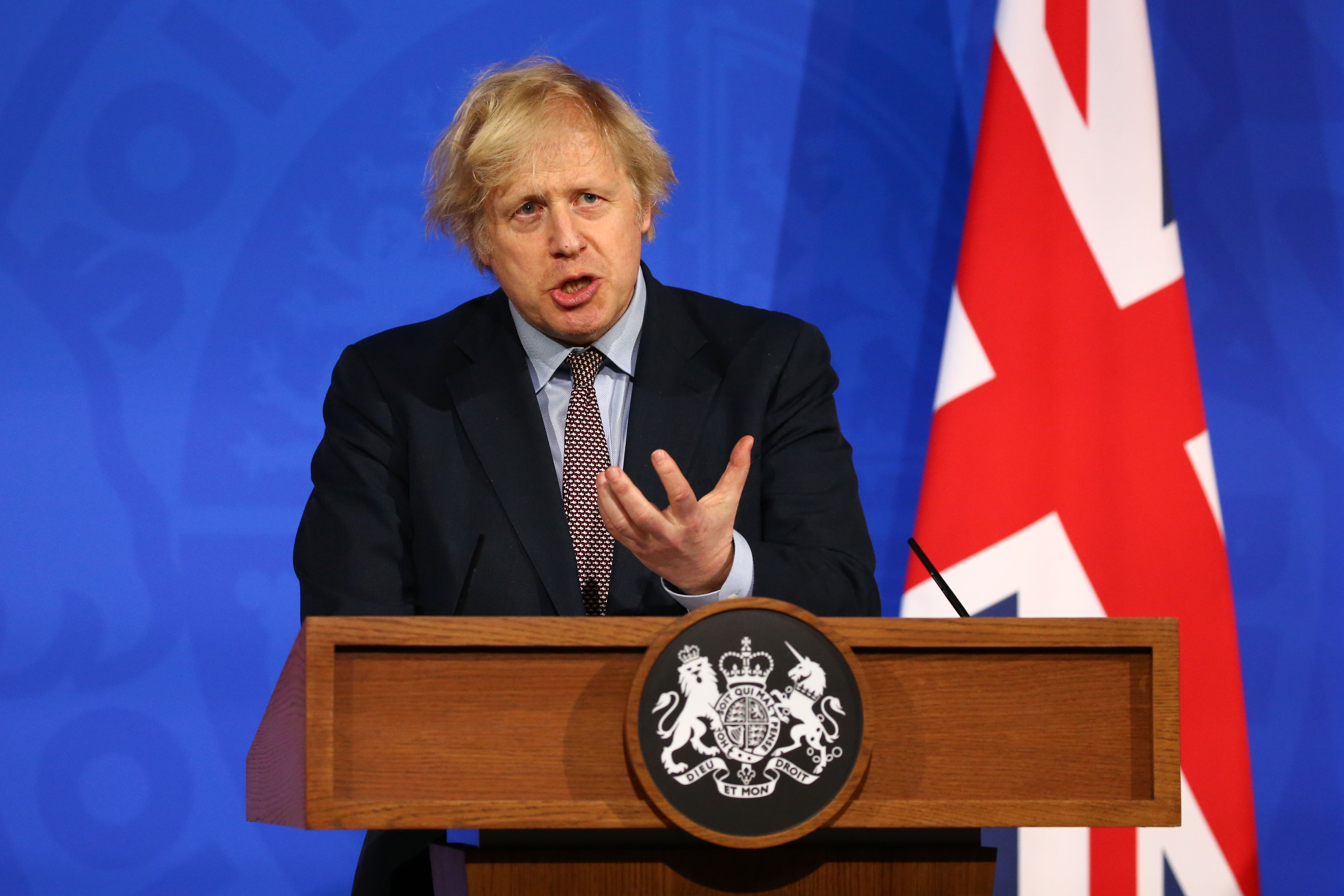 Prime Minister Boris Johnson (Hollie Adams/PA)