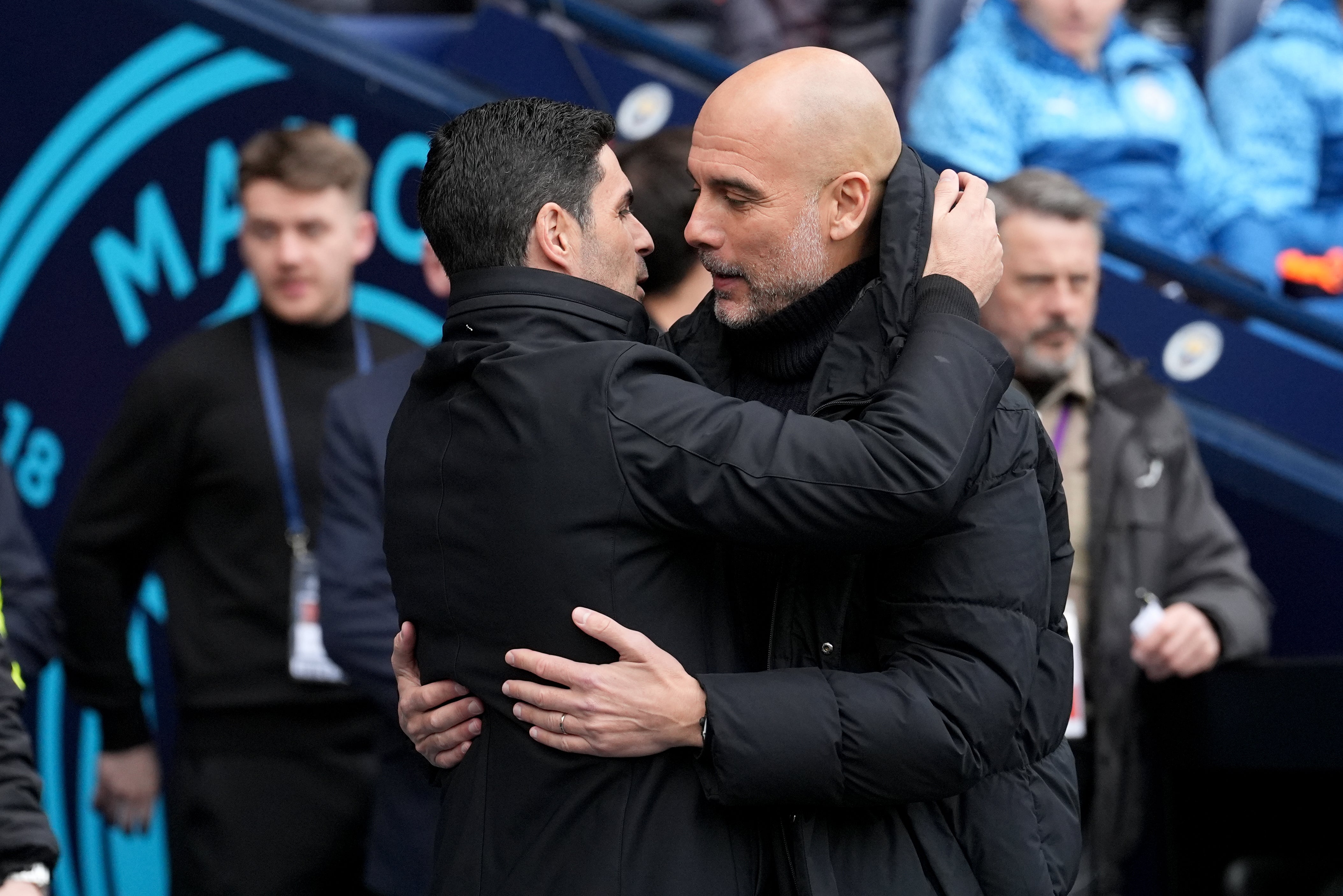 Mikel Arteta and Pep Guardiola’s rivalry has intensified