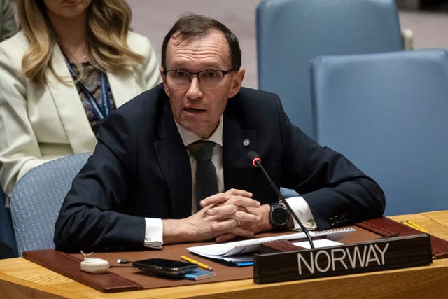 UN General Assembly Norway Palestinians