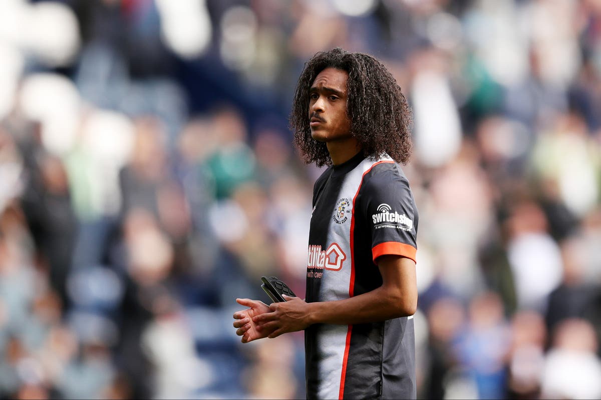 Luton’s Tahith Chong ‘a bit sore but fine’ after collapsing during Championship match