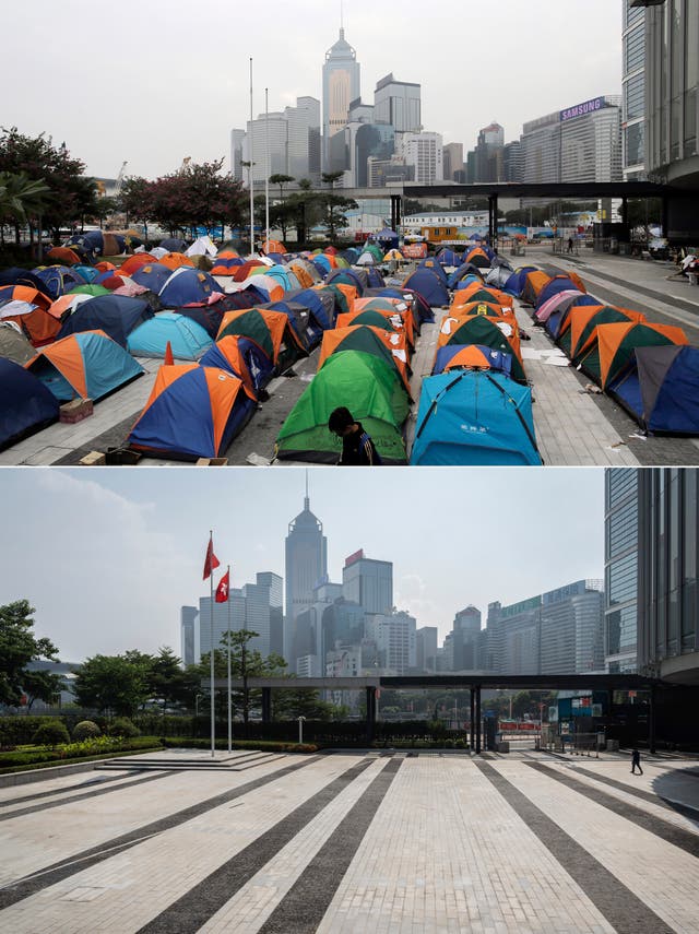 Hong Kong Occupy Central Photo Gallery