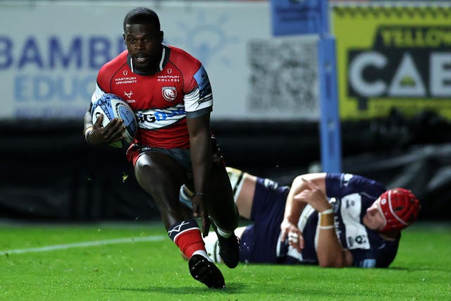 <p>Christian Wade’s hat-trick lifted Gloucester to a captivating win over Bristol</p>