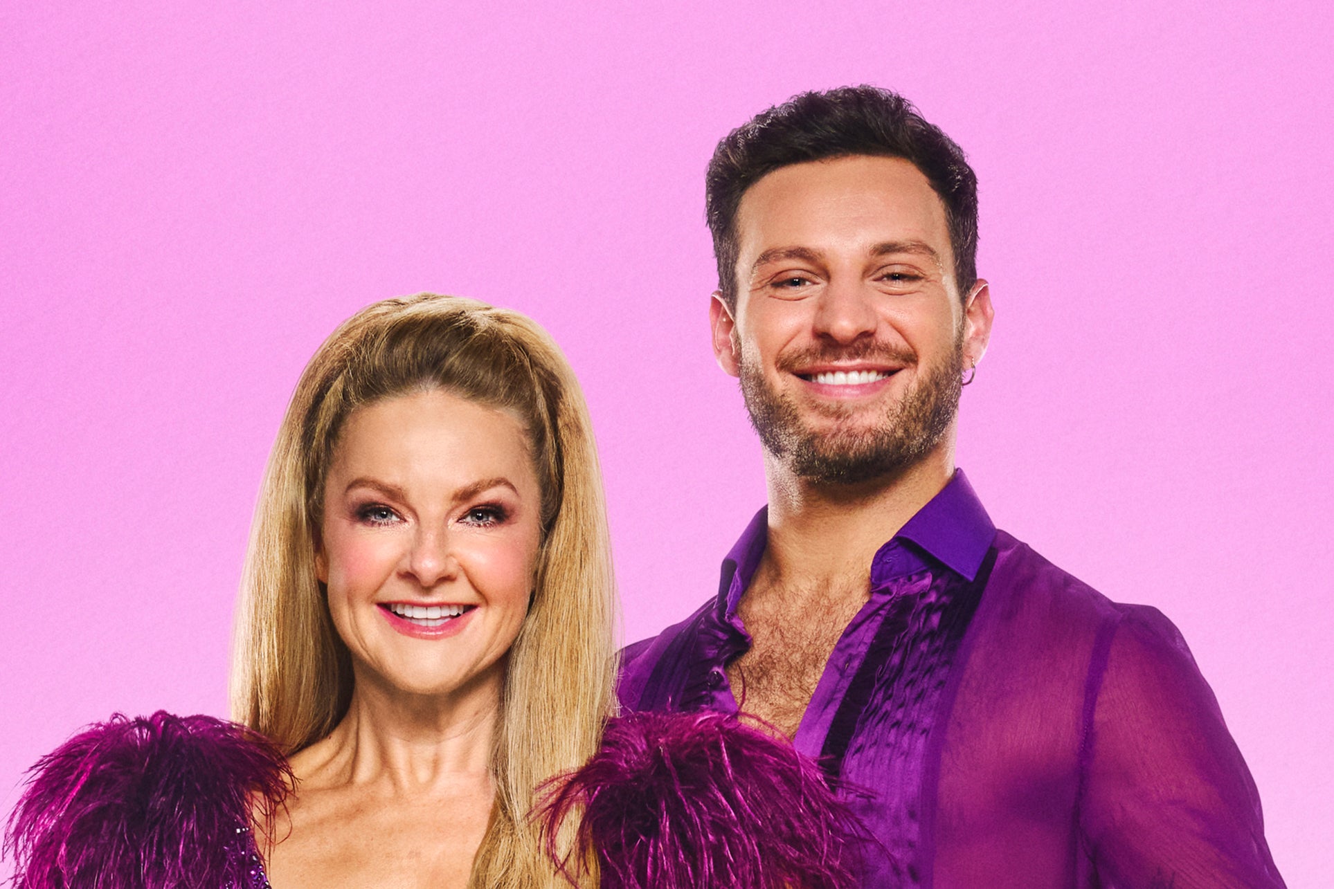 Sarah Hadland e Vito Coppola em 'Strictly'