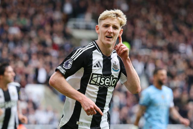 <p>Gordon joined Newcastle from Everton in January 2023</p>