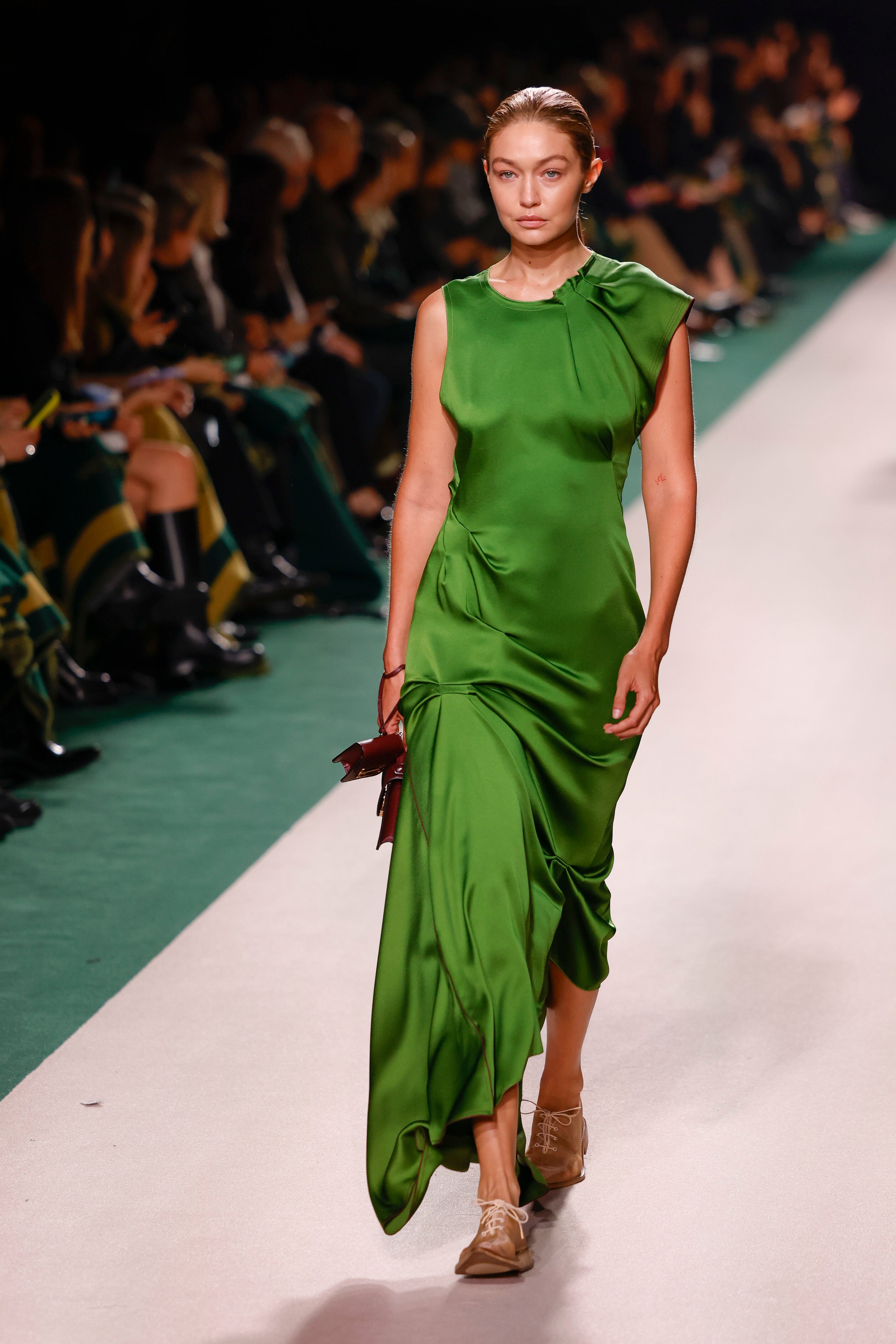 atonement dress designer Keira Knightley Green Vintage Evening Dress in Movie Atonement Celebrity Dress