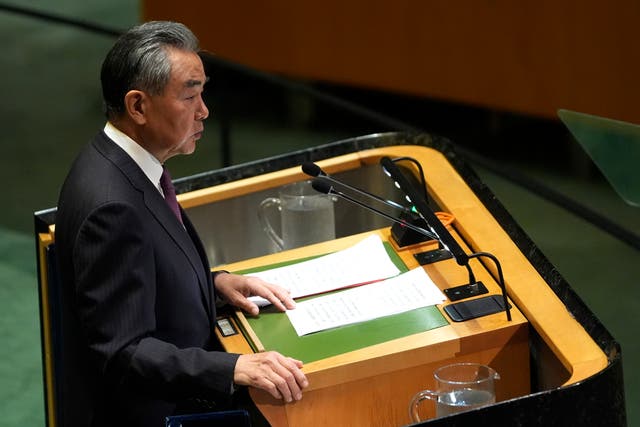 UN General Assembly China