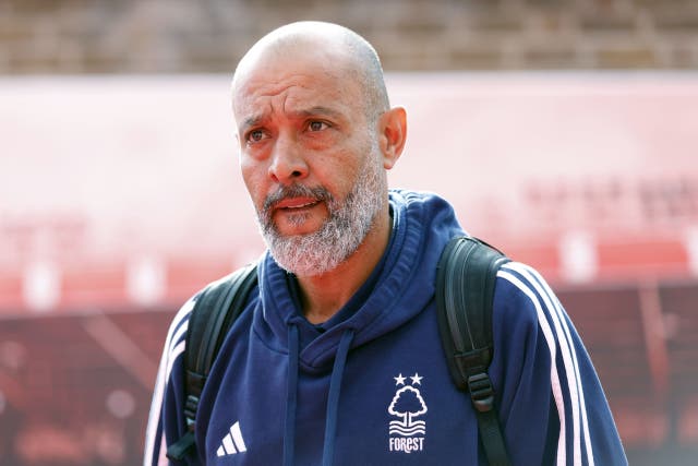 Nottingham Forest manager Nuno Espirito Santo was not impressed with referee Josh Smith (Nigel french/PA)