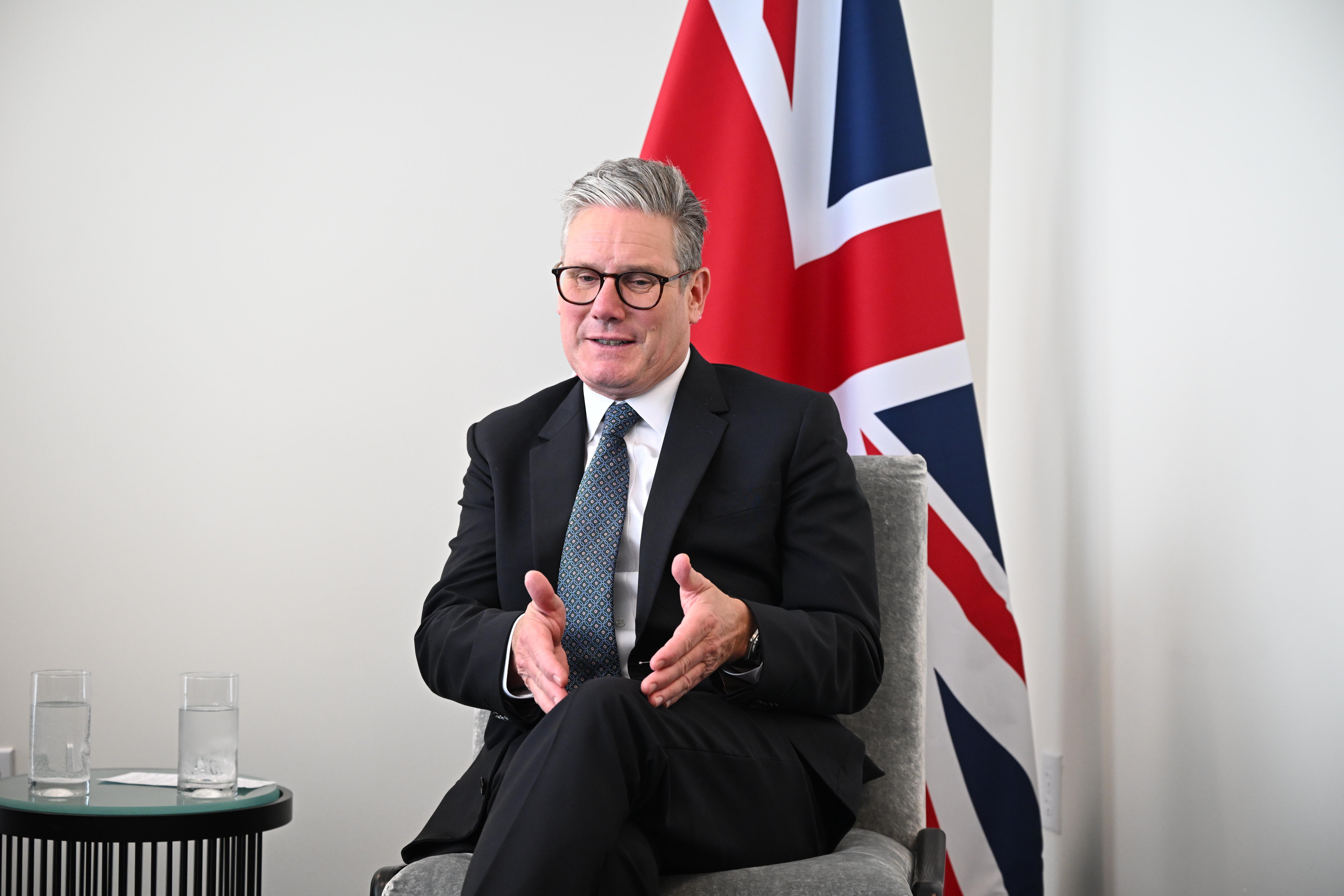 Prime Minister Sir Keir Starmer (Leon Neal/PA)