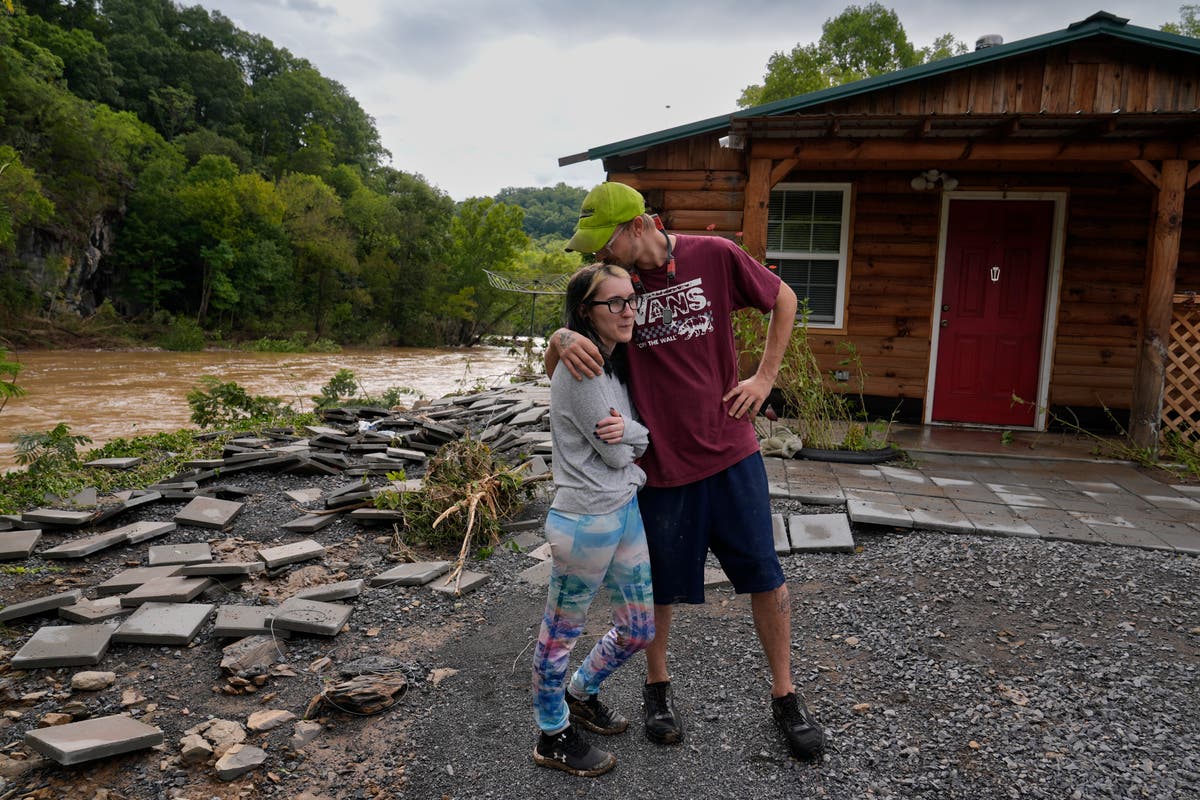 Asheville has been largely cut off after Helene wrecked roads and knocked out power and cell service