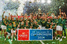 Springboks obliterate Argentina to claim Rugby Championship title in style