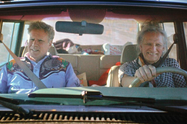 <p>Will Ferrell (left) and Harper Steele in ‘Will & Harper’</p>