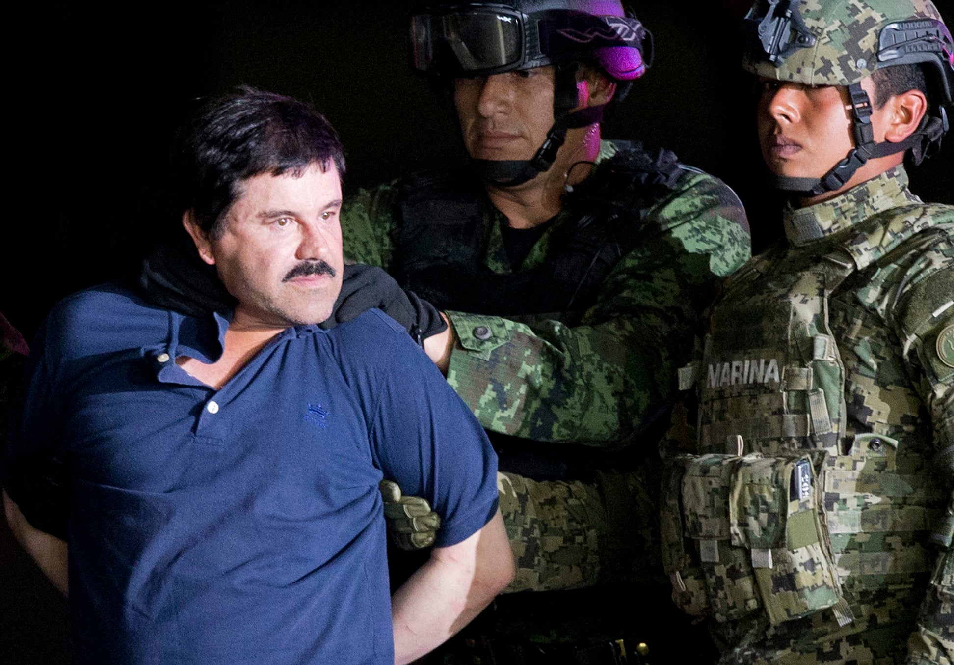 Drone flights supplied intel used in multiple operations to capture Mexican drug lord Joaquín “El Chapo” Guzmán, who is serving a life sentence in U.S. prison