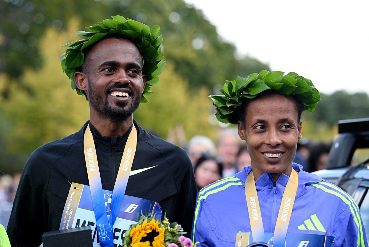 Berlin marathon results and times as Mengesha and Ketema claim Ethiopia double