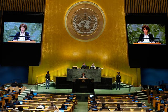 UN General Assembly North Macedonia