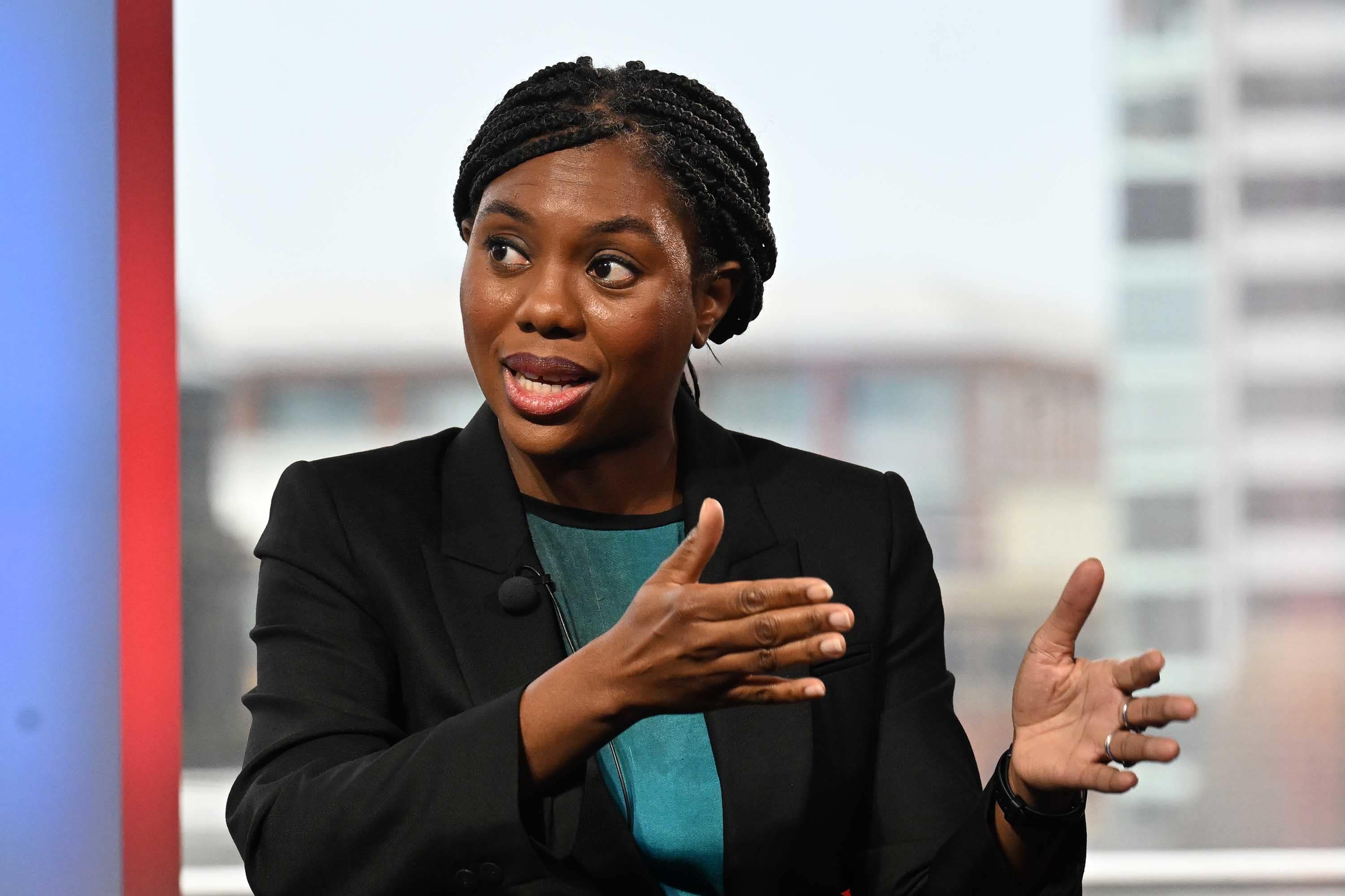 Kemi Badenoch said ‘of course’ she supports maternity pay