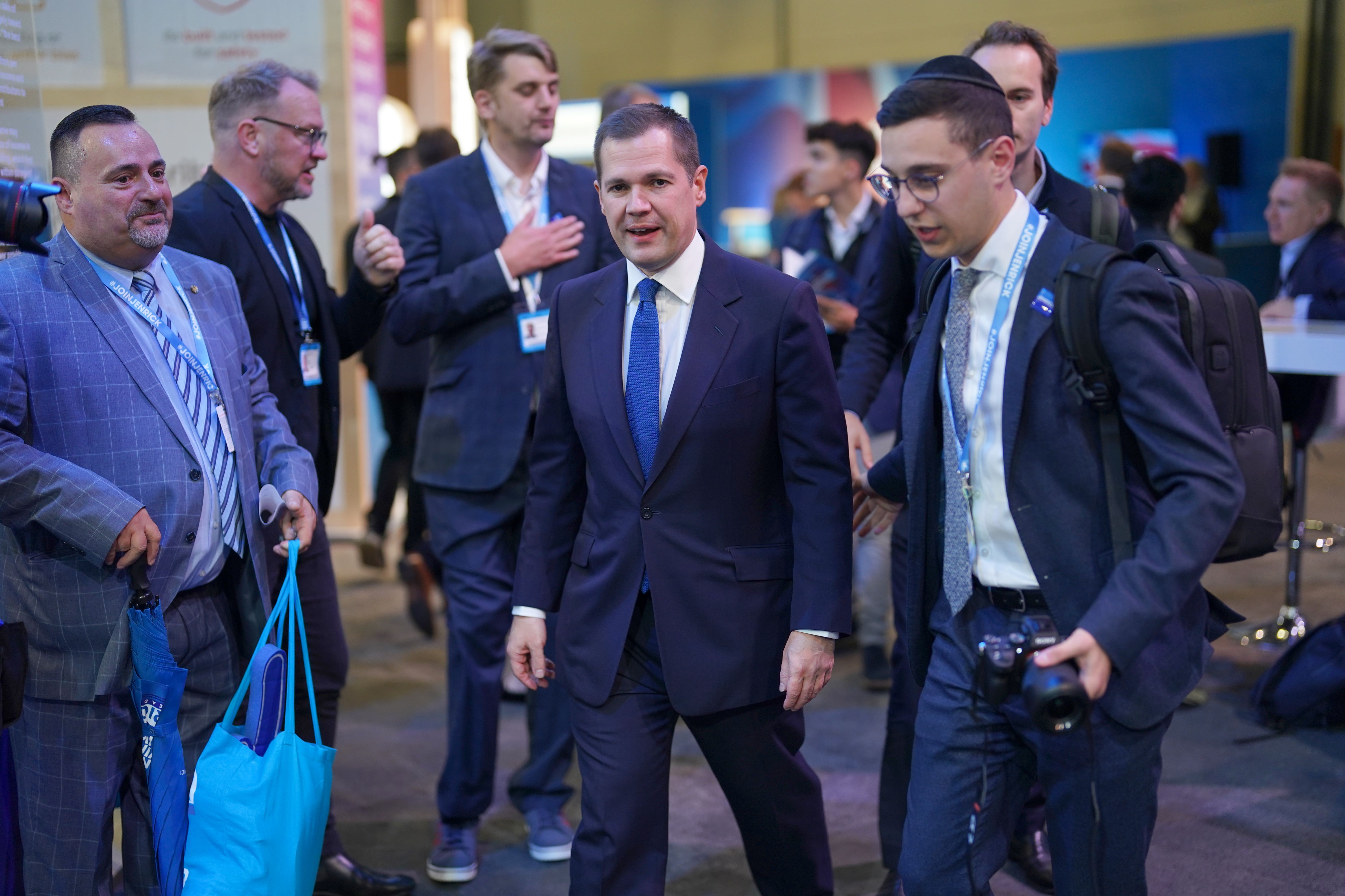 Robert Jenrick ahead of the Conservative Party Conference (Jacob King/PA)