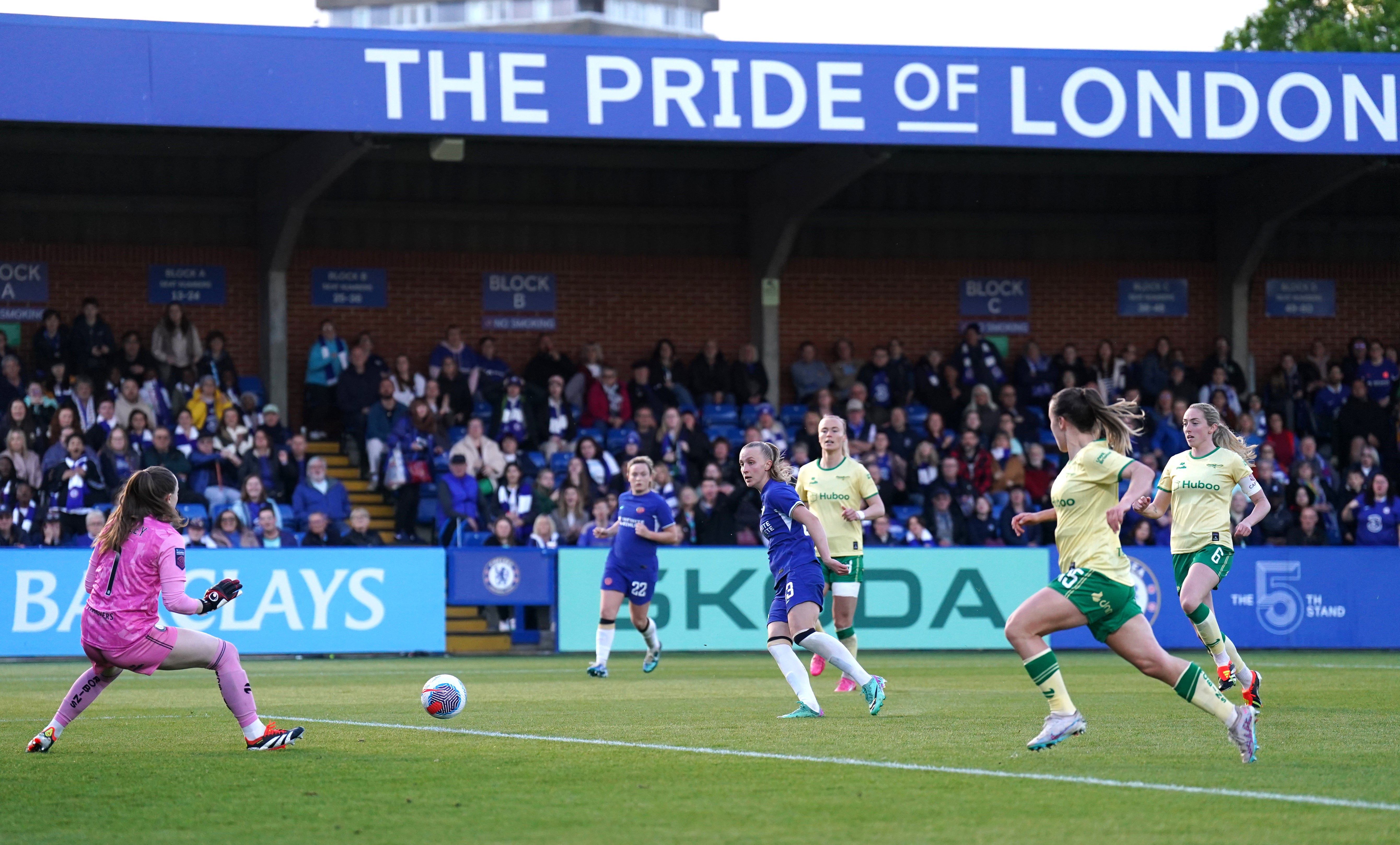 The game was scheduled to be played at Kingsmeadow (Adam Davy/PA)