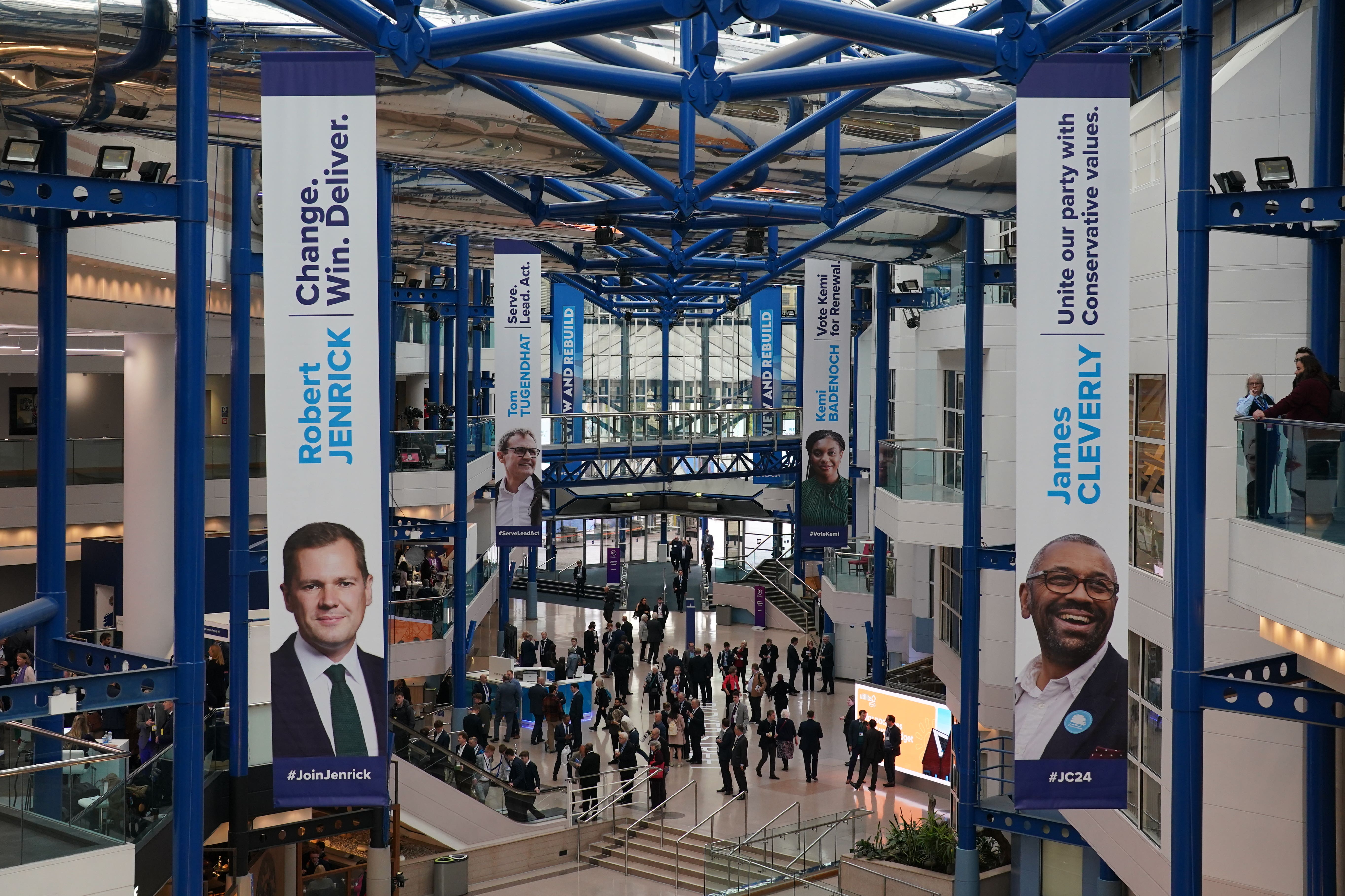 Conservative Party Conference (Jacob King/PA)