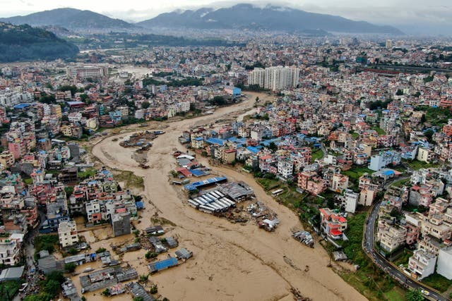 NEPAL-INUNDACIONES