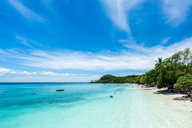 <p>New Caledonia’s Lifou Island, where Carnival Luminosa was originally due to call</p>