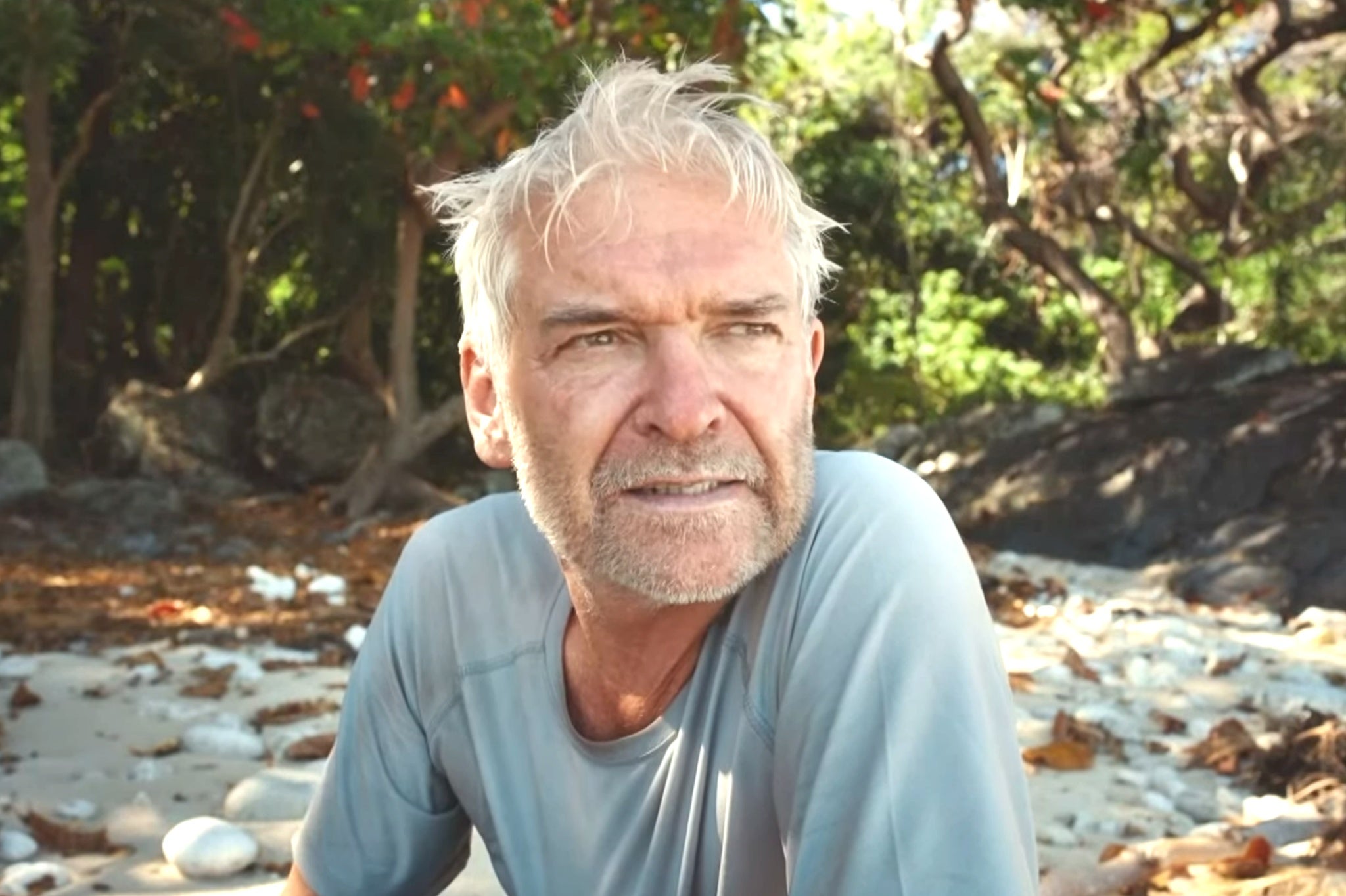 Exilado: Phillip Schofield em ‘Cast Away’