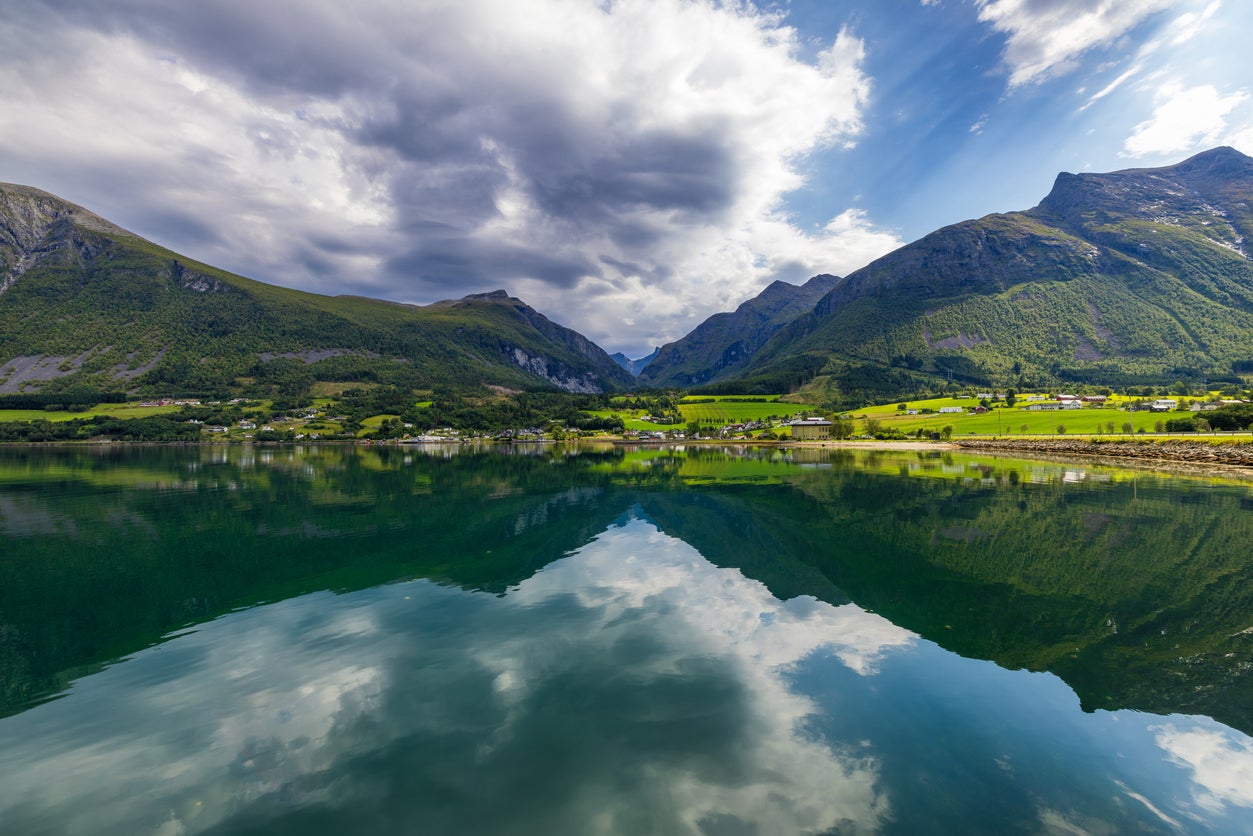 Cruise through picturesque Romsdalfjorden