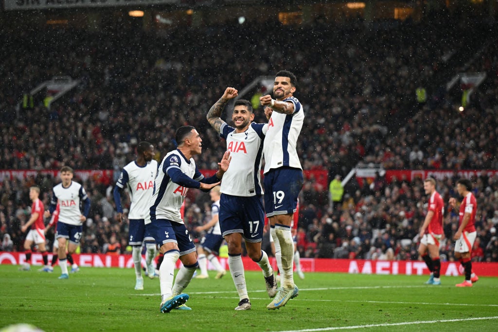 Spurs heaped pressure on Manchester United with a dominant win last weekend