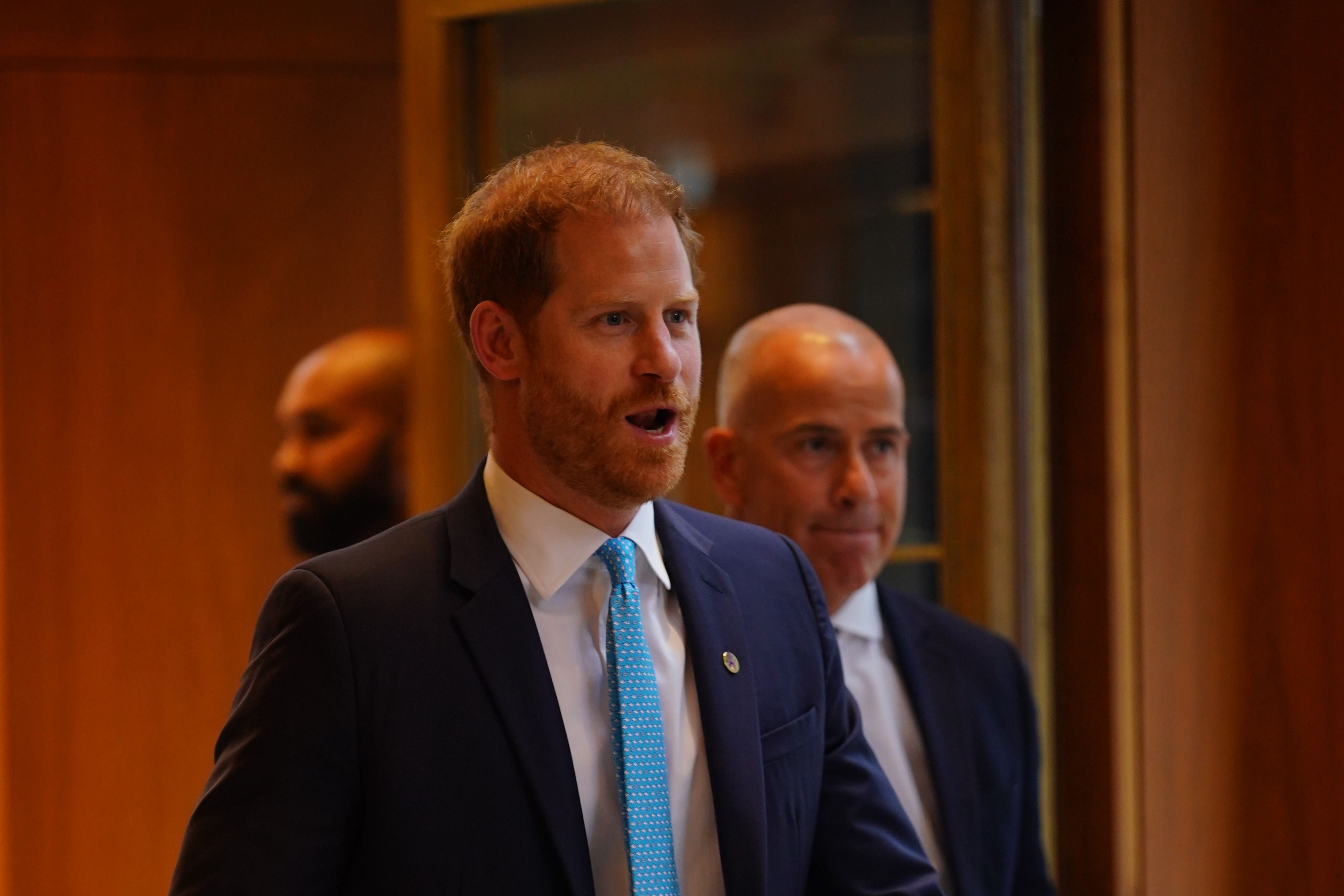 The Duke of Sussex arrives for the annual WellChild Awards 2024 in London (Yui Mok/PA)