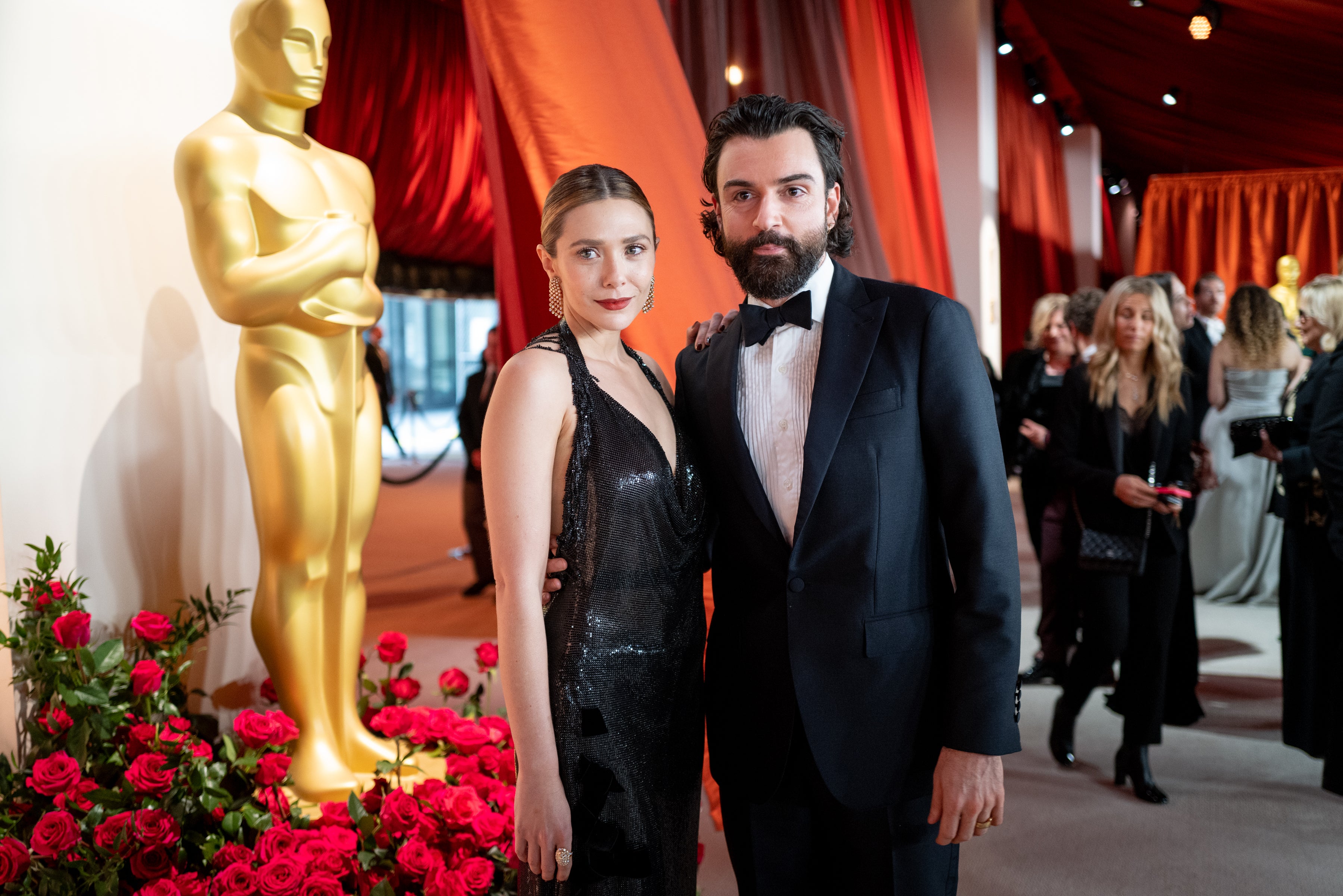 Elizabeth Olsen and her husband Robbie Arnett