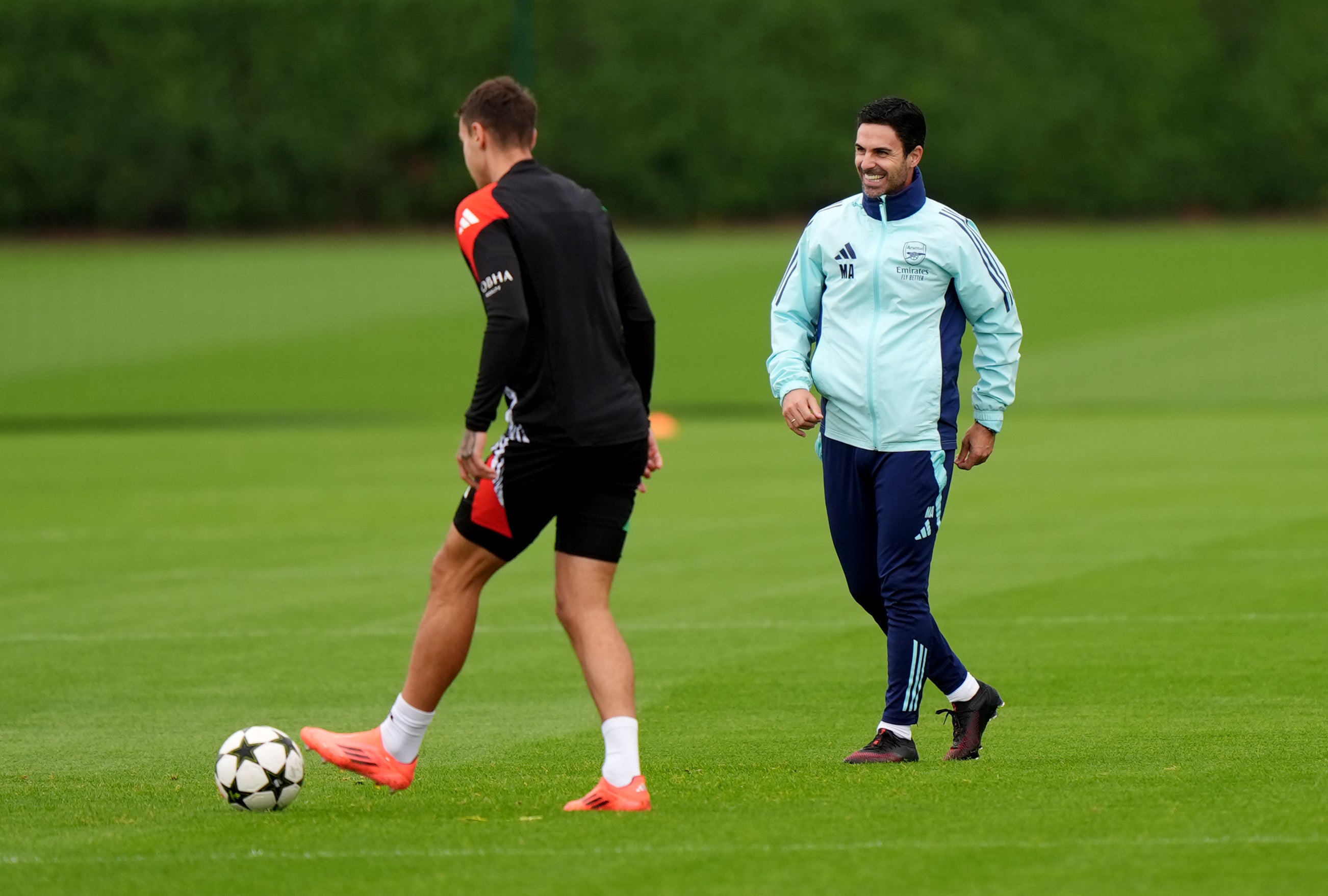 PSG wanted to sign Arteta as manager but the Spaniard has plans to lead Arsenal to Champions League glory