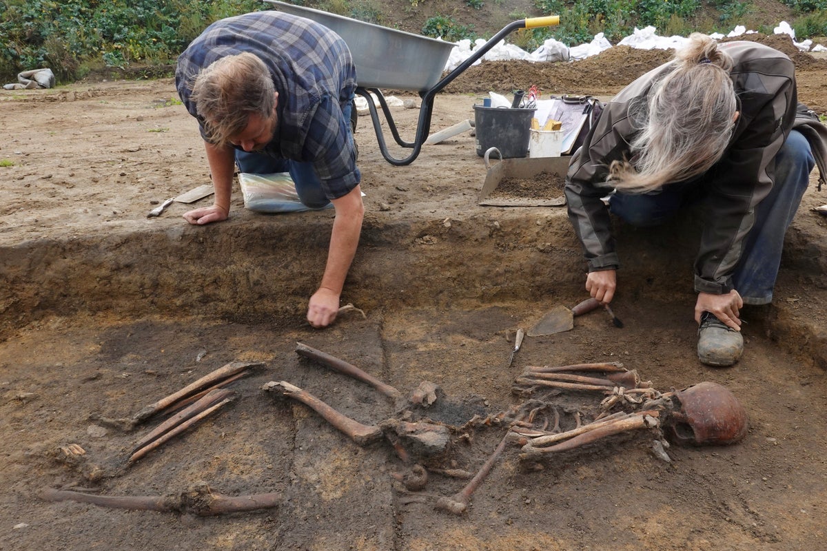 Archaeologists dig up huge burial site that could change what we know about Vikings | The Independent