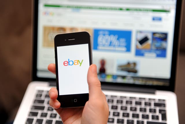 Ebay has scrapped fees for private sellers across almost all of its categories after introducing free fashion selling earlier in the year (Tim Goode/PA)